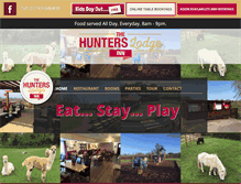 Tablet Screenshot of hunterslodgeinn.com